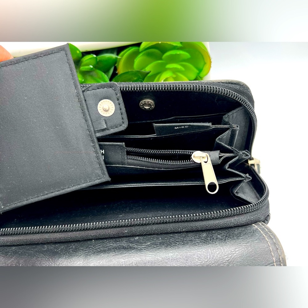 🌺Ocean Sam Vintage Pleather Continental Clutch Wallet🌸🌺 - Picture 9 of 16